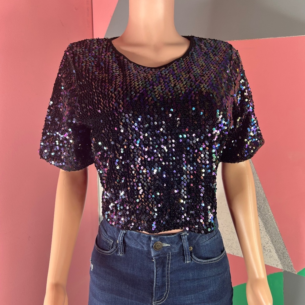 Sequin shirt